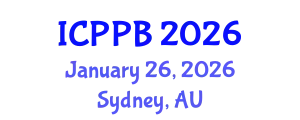 International Conference on Plants Physiology and Breeding (ICPPB) January 26, 2026 - Sydney, Australia