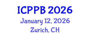International Conference on Plants Physiology and Breeding (ICPPB) January 12, 2026 - Zurich, Switzerland