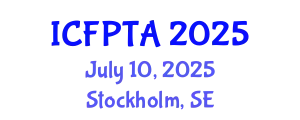 International Conference on Fixed Point Theory and its Applications (ICFPTA) July 10, 2025 - Stockholm, Sweden