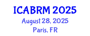 International Conference on Advanced Biomaterials for Regenerative Medicine (ICABRM) August 28, 2025 - Paris, France