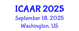 International Conference on Antibiotics and Antibiotic Resistance (ICAAR) September 18, 2025 - Washington, United States