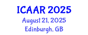 International Conference on Antibiotics and Antibiotic Resistance (ICAAR) August 21, 2025 - Edinburgh, United Kingdom
