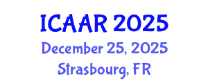 International Conference on Antibiotics and Antibiotic Resistance (ICAAR) December 25, 2025 - Strasbourg, France