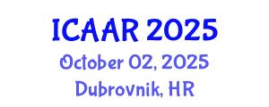 International Conference on Antibiotics and Antibiotic Resistance (ICAAR) October 02, 2025 - Dubrovnik, Croatia