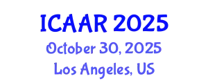 International Conference on Antibiotics and Antibiotic Resistance (ICAAR) October 30, 2025 - Los Angeles, United States