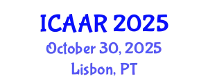 International Conference on Antibiotics and Antibiotic Resistance (ICAAR) October 30, 2025 - Lisbon, Portugal