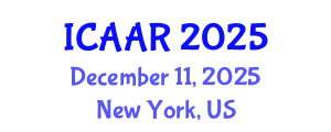 International Conference on Antibiotics and Antibiotic Resistance (ICAAR) December 11, 2025 - New York, United States
