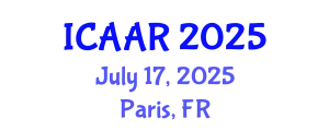 International Conference on Antibiotics and Antibiotic Resistance (ICAAR) July 17, 2025 - Paris, France