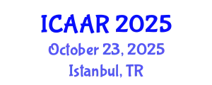 International Conference on Antibiotics and Antibiotic Resistance (ICAAR) October 23, 2025 - Istanbul, Turkey