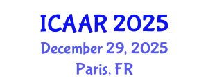 International Conference on Antibiotics and Antibiotic Resistance (ICAAR) December 29, 2025 - Paris, France