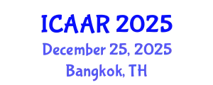 International Conference on Antibiotics and Antibiotic Resistance (ICAAR) December 25, 2025 - Bangkok, Thailand