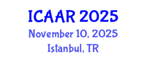 International Conference on Antibiotics and Antibiotic Resistance (ICAAR) November 10, 2025 - Istanbul, Turkey