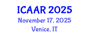 International Conference on Antibiotics and Antibiotic Resistance (ICAAR) November 17, 2025 - Venice, Italy