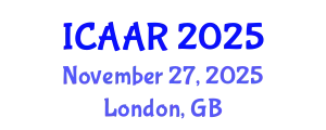 International Conference on Antibiotics and Antibiotic Resistance (ICAAR) November 27, 2025 - London, United Kingdom