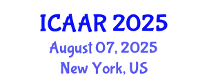 International Conference on Antibiotics and Antibiotic Resistance (ICAAR) August 07, 2025 - New York, United States