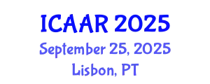 International Conference on Antibiotics and Antibiotic Resistance (ICAAR) September 25, 2025 - Lisbon, Portugal