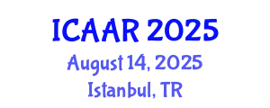International Conference on Antibiotics and Antibiotic Resistance (ICAAR) August 14, 2025 - Istanbul, Turkey