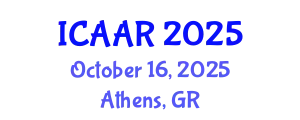 International Conference on Antibiotics and Antibiotic Resistance (ICAAR) October 16, 2025 - Athens, Greece