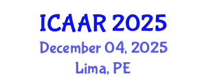 International Conference on Antibiotics and Antibiotic Resistance (ICAAR) December 04, 2025 - Lima, Peru