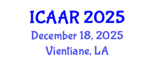 International Conference on Antibiotics and Antibiotic Resistance (ICAAR) December 18, 2025 - Vientiane, Laos