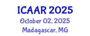 International Conference on Antibiotics and Antibiotic Resistance (ICAAR) October 02, 2025 - Madagascar, Madagascar