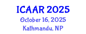 International Conference on Antibiotics and Antibiotic Resistance (ICAAR) October 16, 2025 - Kathmandu, Nepal