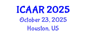 International Conference on Antibiotics and Antibiotic Resistance (ICAAR) October 23, 2025 - Houston, United States