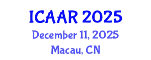 International Conference on Antibiotics and Antibiotic Resistance (ICAAR) December 11, 2025 - Macau, China