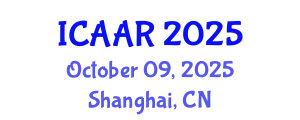International Conference on Antibiotics and Antibiotic Resistance (ICAAR) October 09, 2025 - Shanghai, China