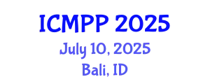 International Conference on Microplastics and Plastic Pollution (ICMPP) July 10, 2025 - Bali, Indonesia