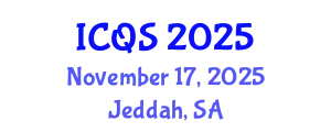 International Conference on Quranic Studies (ICQS) November 17, 2025 - Jeddah, Saudi Arabia