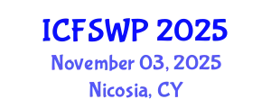International Conference on Friction Stir Welding and Processing (ICFSWP) November 03, 2025 - Nicosia, Cyprus