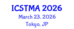 International Conference on Sensors, Transducers, Materials and Applications (ICSTMA) March 23, 2026 - Tokyo, Japan