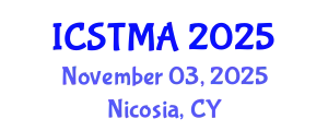International Conference on Sensors, Transducers, Materials and Applications (ICSTMA) November 03, 2025 - Nicosia, Cyprus