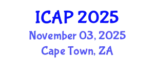 International Conference on Applied Psychology (ICAP) November 03, 2025 - Cape Town, South Africa