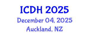 International Conference on Digital Health (ICDH) December 04, 2025 - Auckland, New Zealand