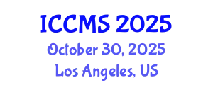 International Conference on Content Management Systems (ICCMS) October 30, 2025 - Los Angeles, United States