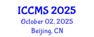 International Conference on Content Management Systems (ICCMS) October 02, 2025 - Beijing, China