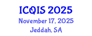 International Conference on Quranic and Islamic Studies (ICQIS) November 17, 2025 - Jeddah, Saudi Arabia