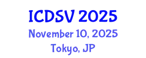 International Conference on Domestic and Sexual Violence (ICDSV) November 10, 2025 - Tokyo, Japan