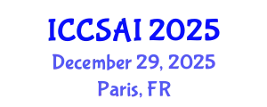 International Conference on Cyber Security and Artificial Intelligence (ICCSAI) December 29, 2025 - Paris, France