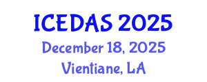 International Conference on Education, Digitalization and Sustainability (ICEDAS) December 18, 2025 - Vientiane, Laos