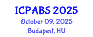 International Conference on Psychological and Behavioural Sciences (ICPABS) October 09, 2025 - Budapest, Hungary