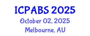 International Conference on Psychological and Behavioural Sciences (ICPABS) October 02, 2025 - Melbourne, Australia