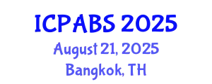 International Conference on Psychological and Behavioural Sciences (ICPABS) August 21, 2025 - Bangkok, Thailand