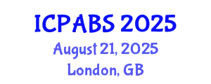International Conference on Psychological and Behavioural Sciences (ICPABS) August 21, 2025 - London, United Kingdom