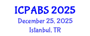 International Conference on Psychological and Behavioural Sciences (ICPABS) December 25, 2025 - Istanbul, Turkey