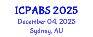 International Conference on Psychological and Behavioural Sciences (ICPABS) December 04, 2025 - Sydney, Australia