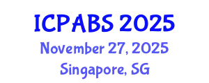 International Conference on Psychological and Behavioural Sciences (ICPABS) November 27, 2025 - Singapore, Singapore