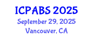International Conference on Psychological and Behavioural Sciences (ICPABS) September 29, 2025 - Vancouver, Canada